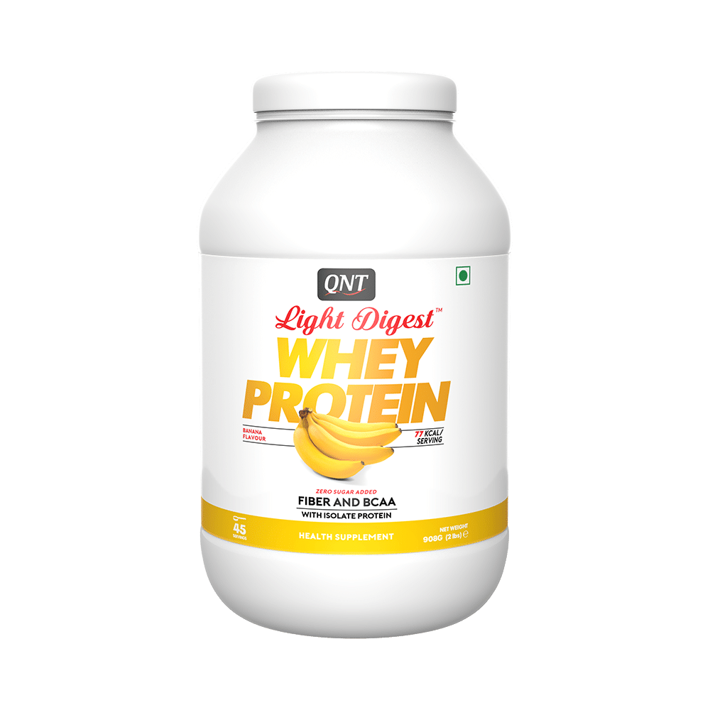 QNT Light Digest Whey Protein Banana - Image 1