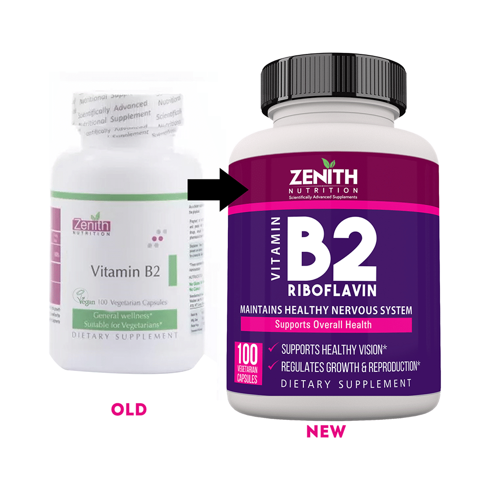 Zenith Nutrition Vitamin B2 Capsule - Image 5