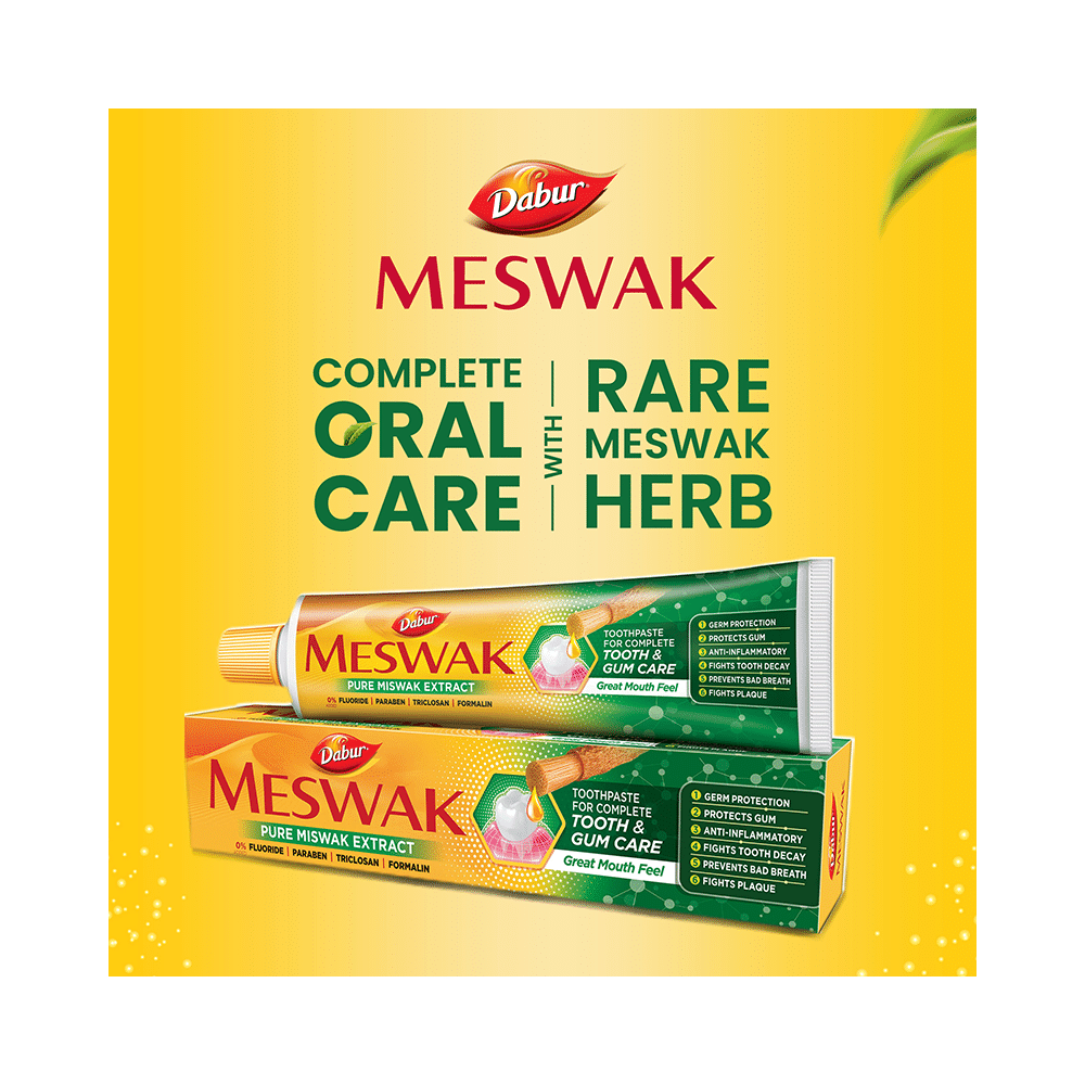 Dabur Meswak Complete Oral Care Toothpaste - Image 6