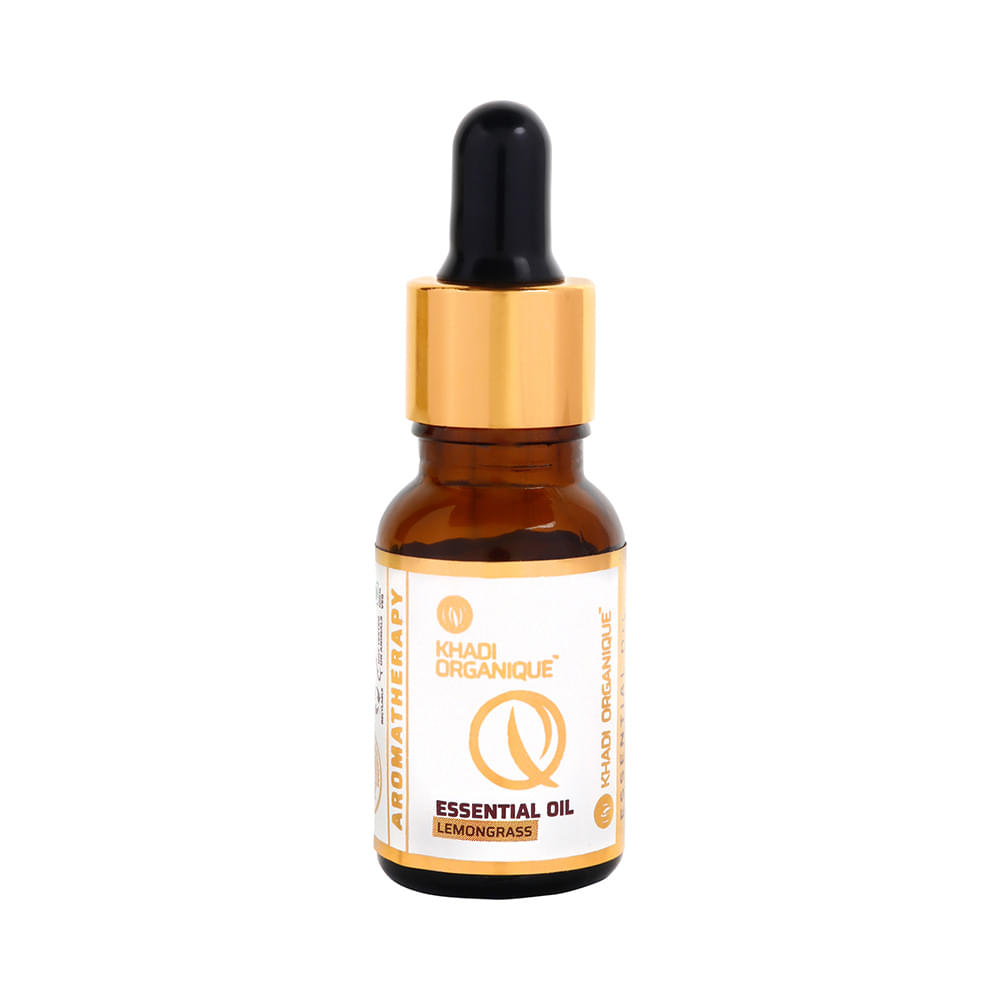 Khadi Organique Lemongrass Essential Oil - Image 2