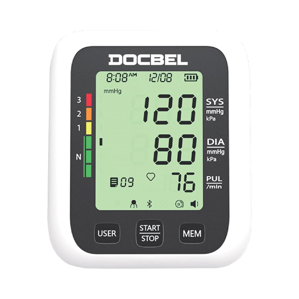 Docbel BPM 100 Upper Arm Digital Blood Pressure Monitor - Image 1
