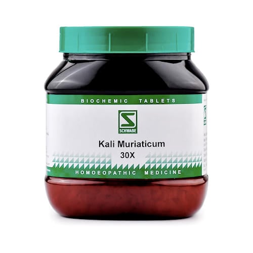 Dr Willmar Schwabe India Kali Muriaticum Biochemic Tablet 30X - Image 1