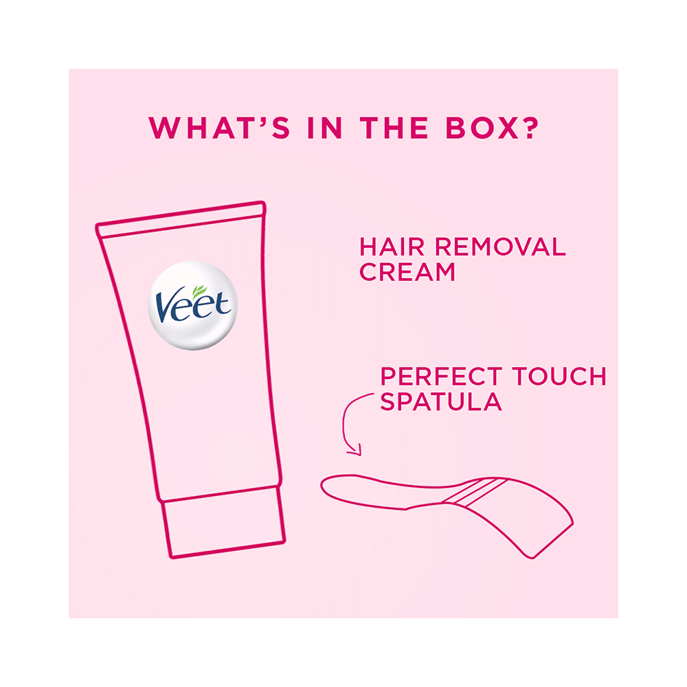 Veet Pure Hair Removal Cream for Women | No Ammonia Smell | For Sensitive Skin - Image 7