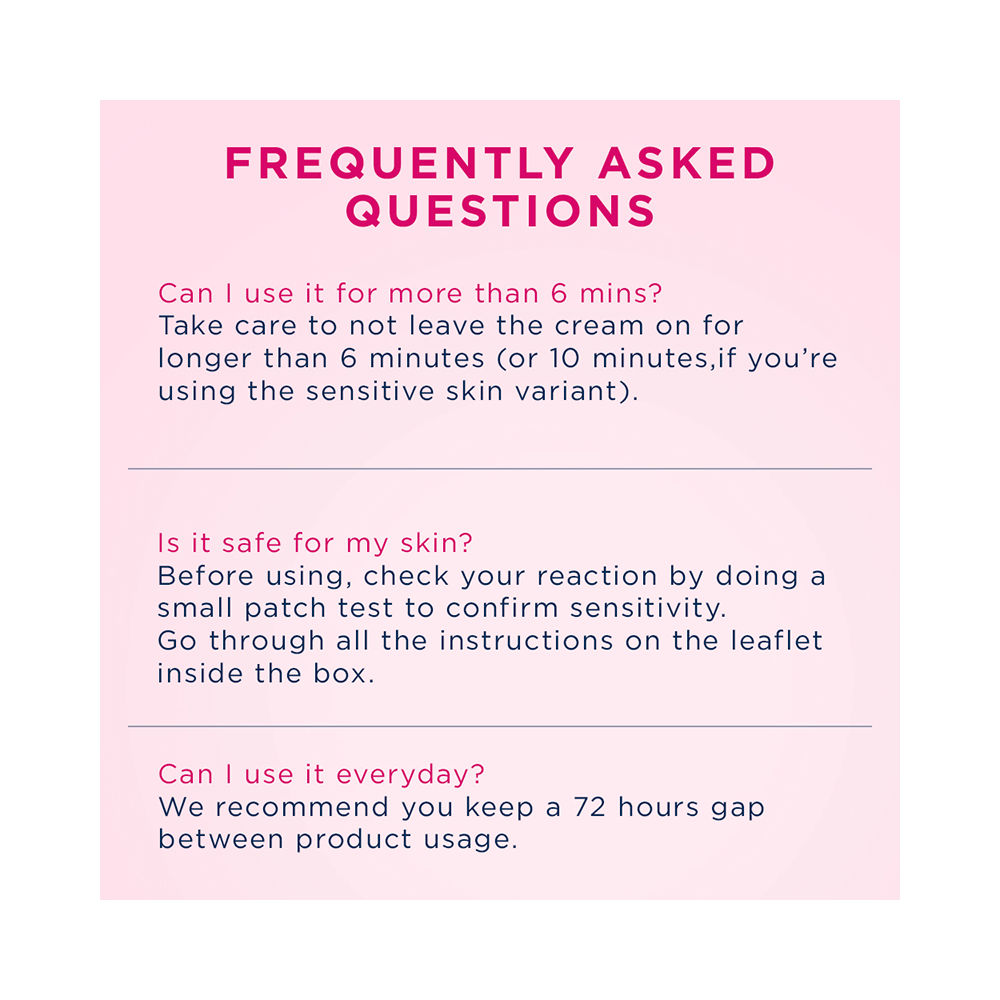 Veet Pure Hair Removal Cream for Women | No Ammonia Smell | For Sensitive Skin - Image 10