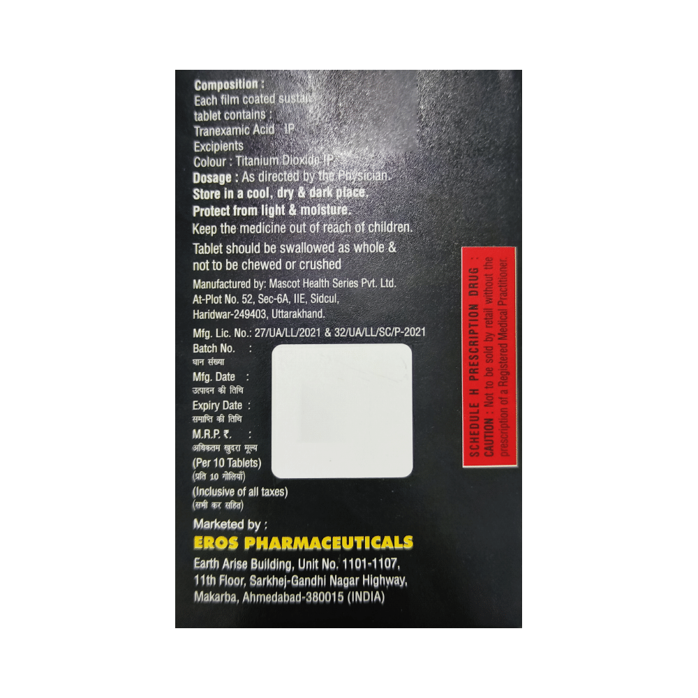 Fixglow-TX 500mg Tablet SR - Image 2