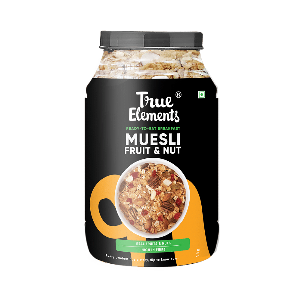 True Elements Fruit and Nut Muesli - Image 1