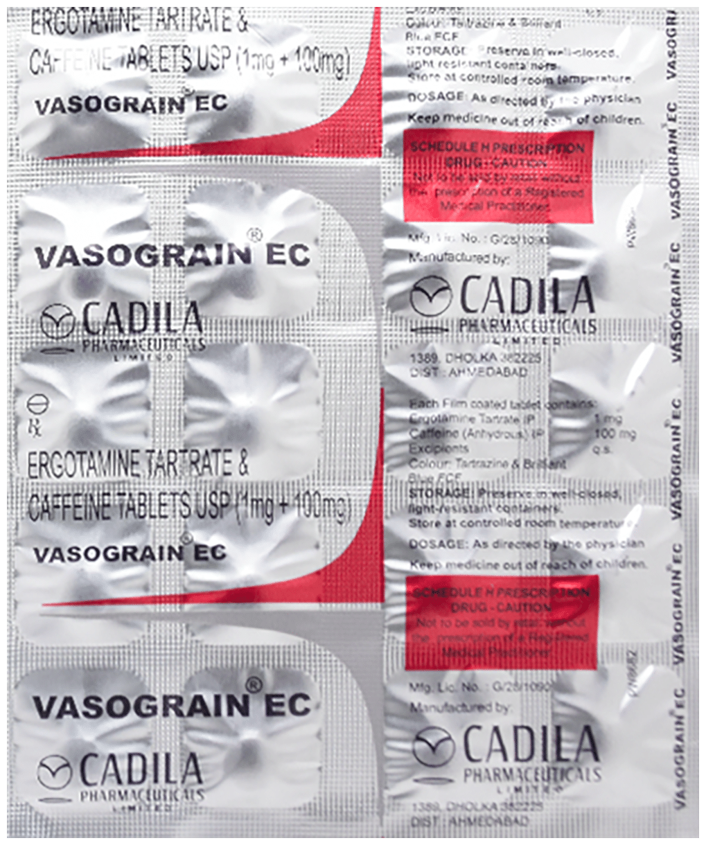 Vasograin EC Tablet - Image 2