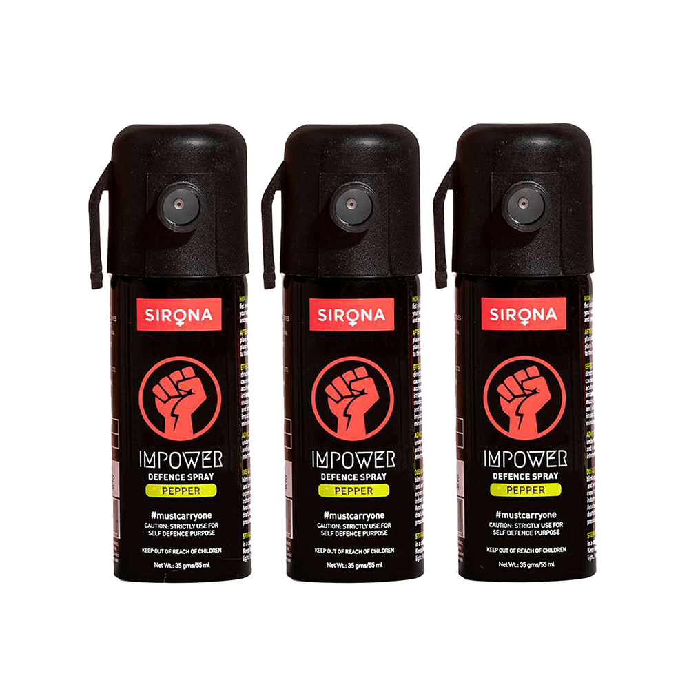 Sirona Impower Defence Pepper Spray (55ml Each) - Image 1