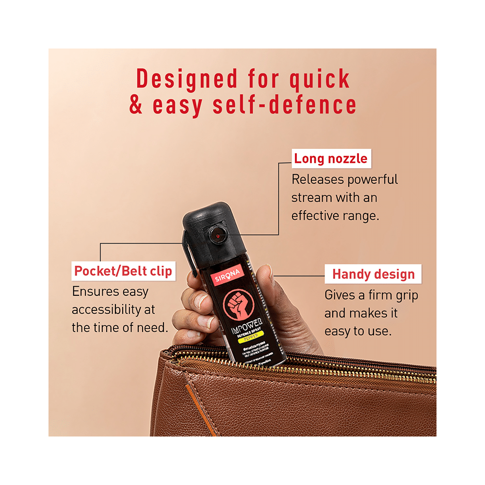 Sirona Impower Defence Pepper Spray (55ml Each) - Image 7