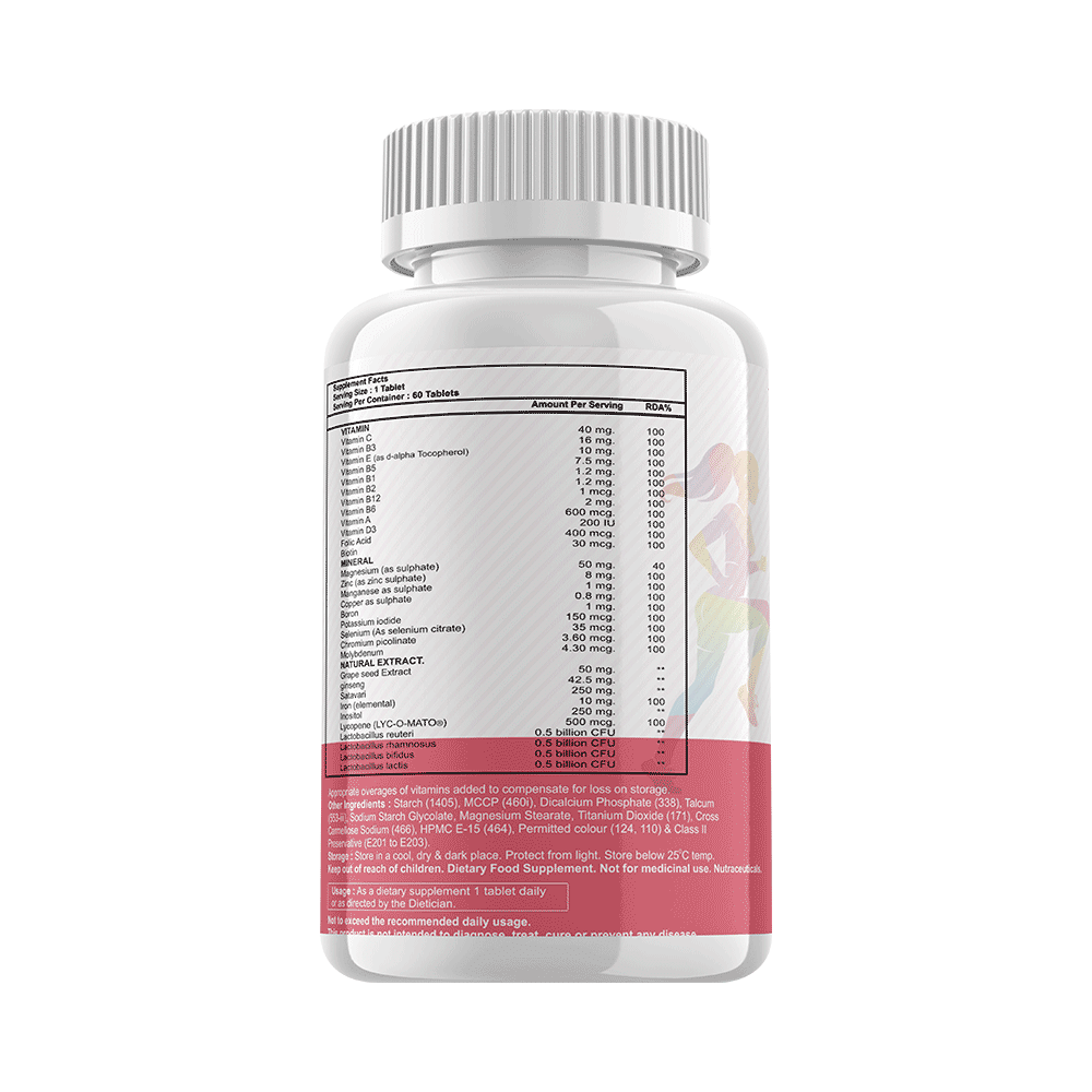 1MD Nutrition Daily Actilife Women's Multivitamin Tablet - Image 2