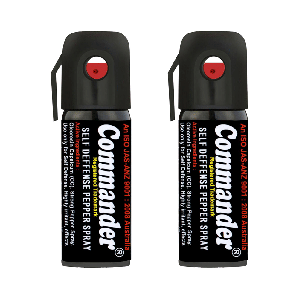 Commander Self Defense Pepper Spray (55ml Each)
