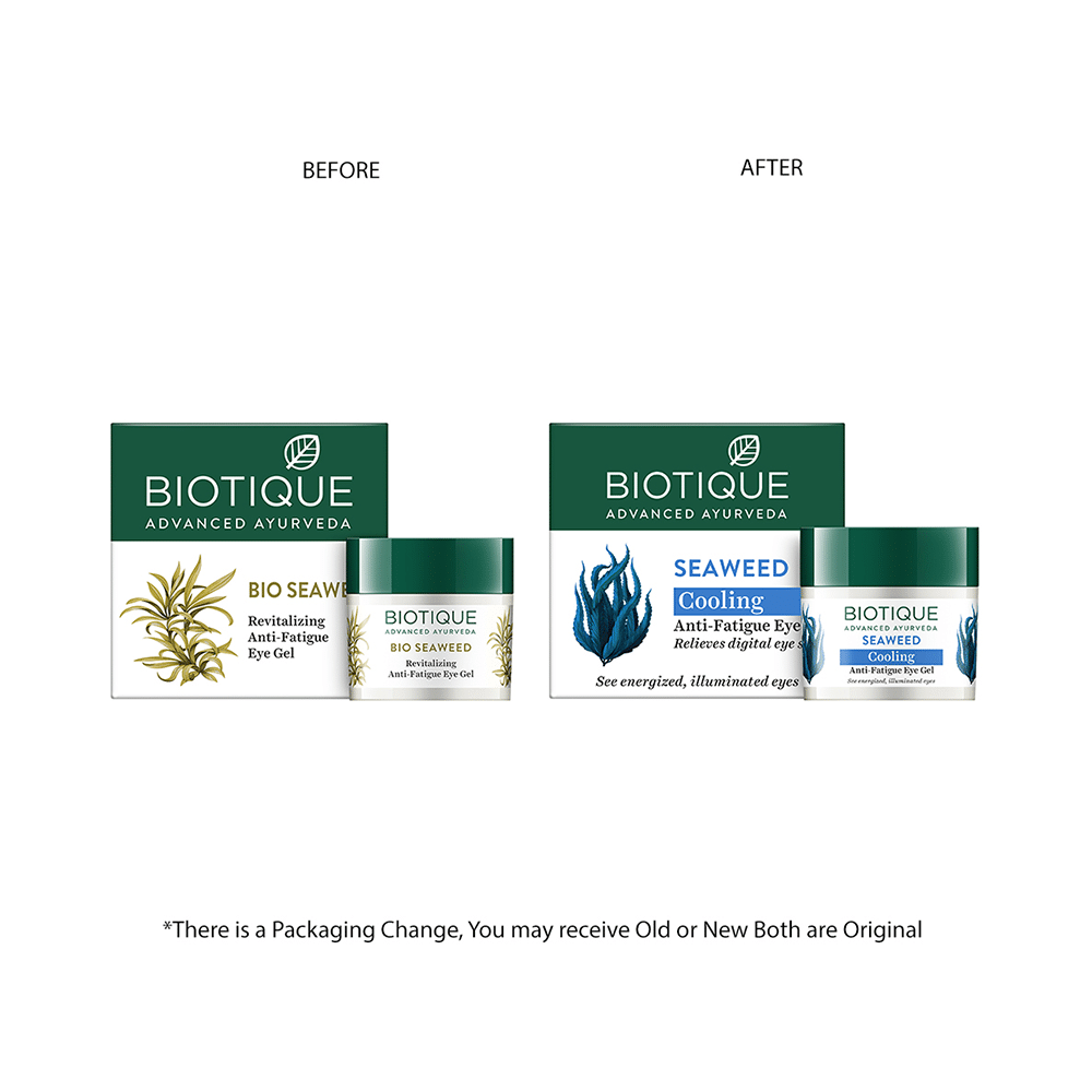 Biotique Bio Seaweed Revitalizing Anti-Fatigue Eye Gel - Image 3