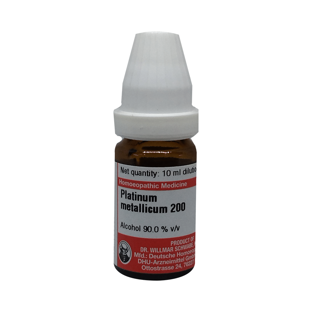 Dr Willmar Schwabe Germany Platinum Metallicum Dilution 200