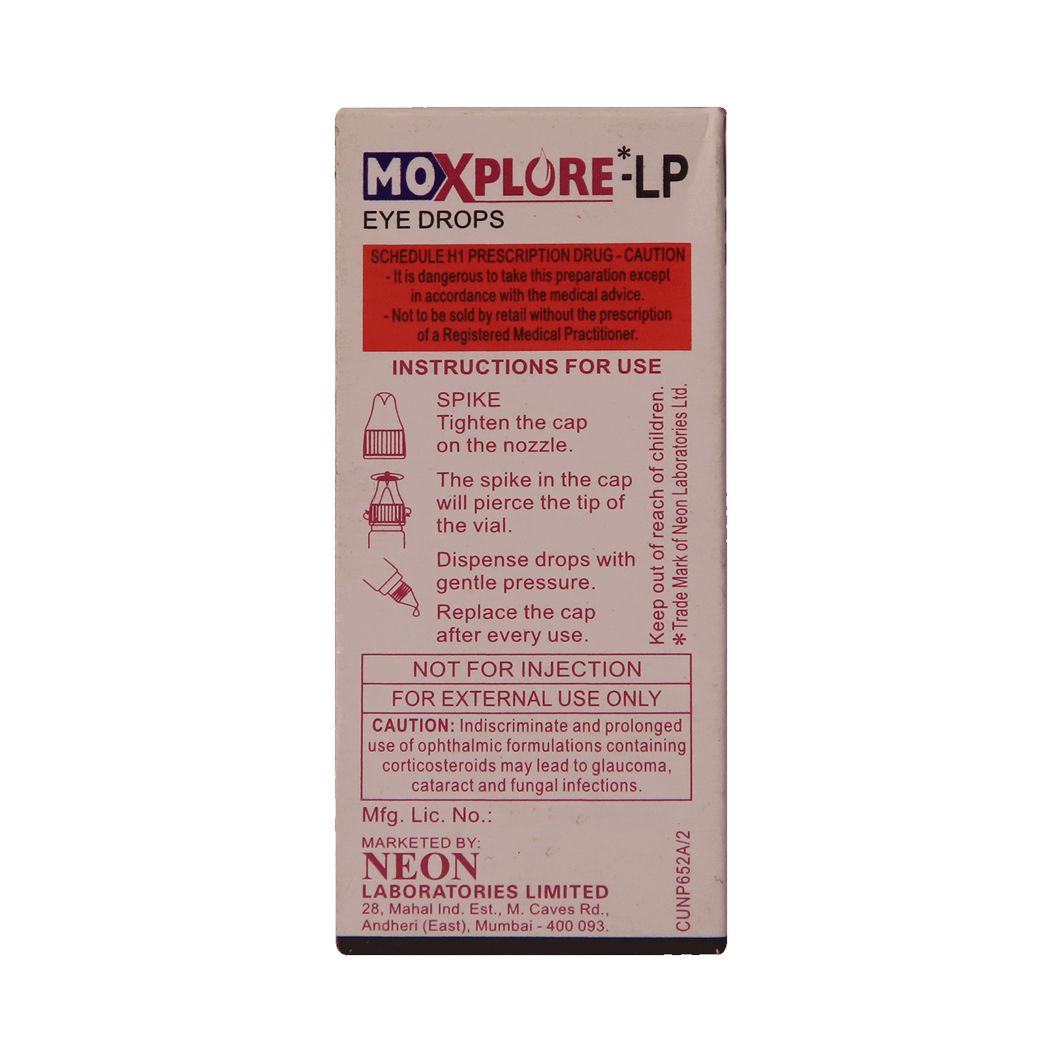 Moxplore LP Eye Drop - Image 3