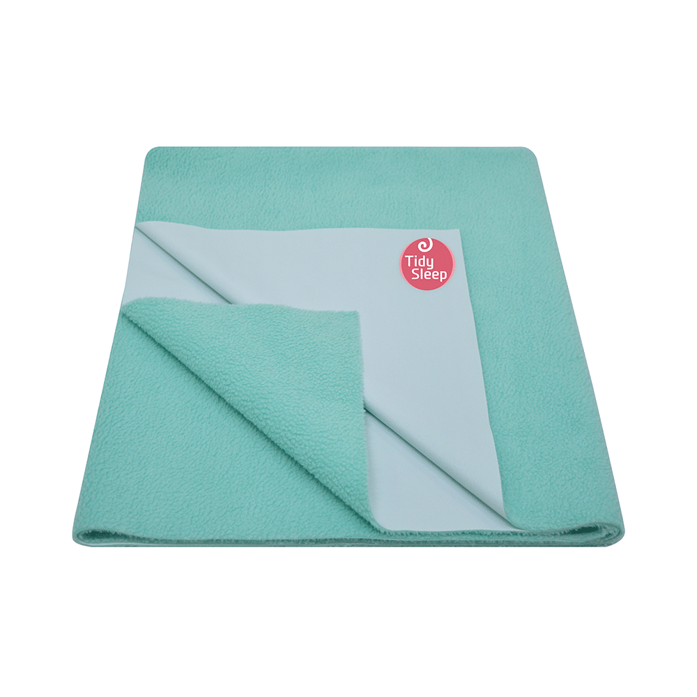 Tidy Sleep Water Proof & Washable Baby Care Dry Sheet & Bed Protector Large Ocean Blue