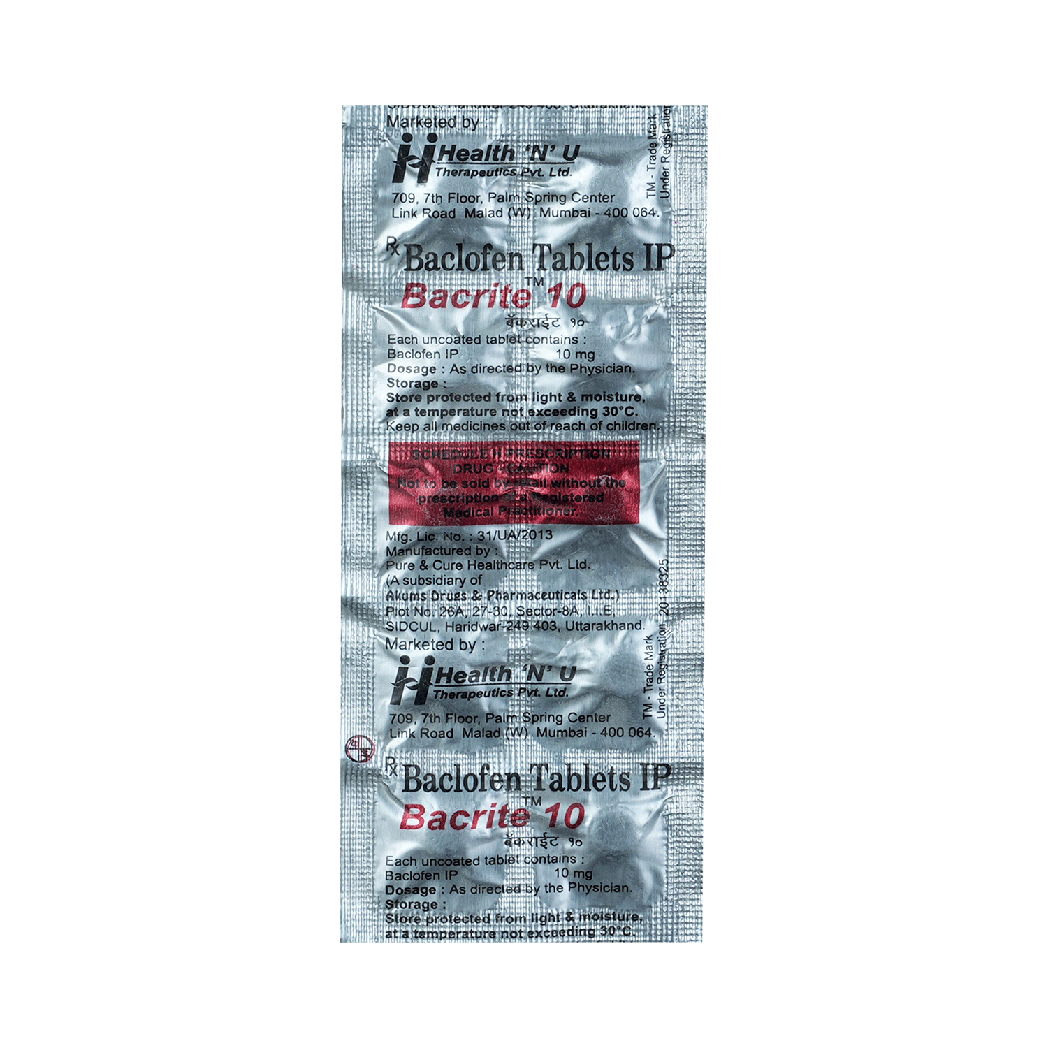 Bacrite 10 Tablet - Image 3