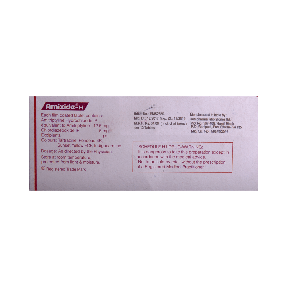 Amixide-H Tablet - Image 3