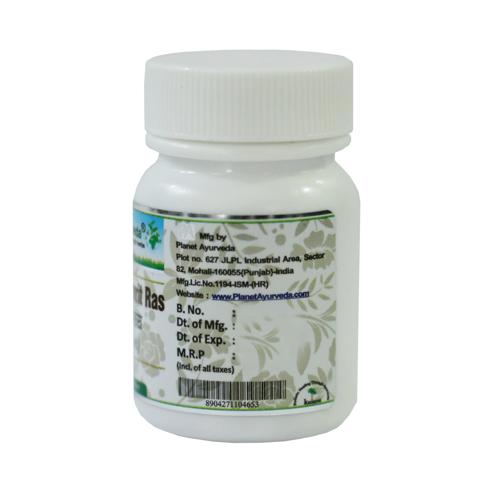 Planet Ayurveda Praval Panchamrit Ras Tablet - Image 3