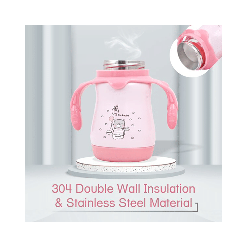 R for Rabbit Steebo Teddy Spout Cup Pink - Image 3
