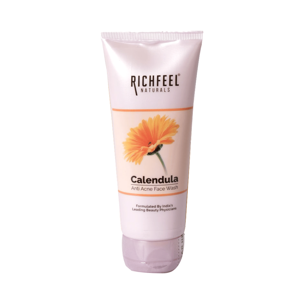 Richfeel Naturals Calendula Anti Acne Face Wash (100gm Each) - Image 1