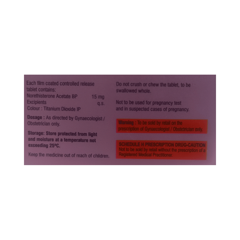 Nortune CR 15 Tablet - Image 2