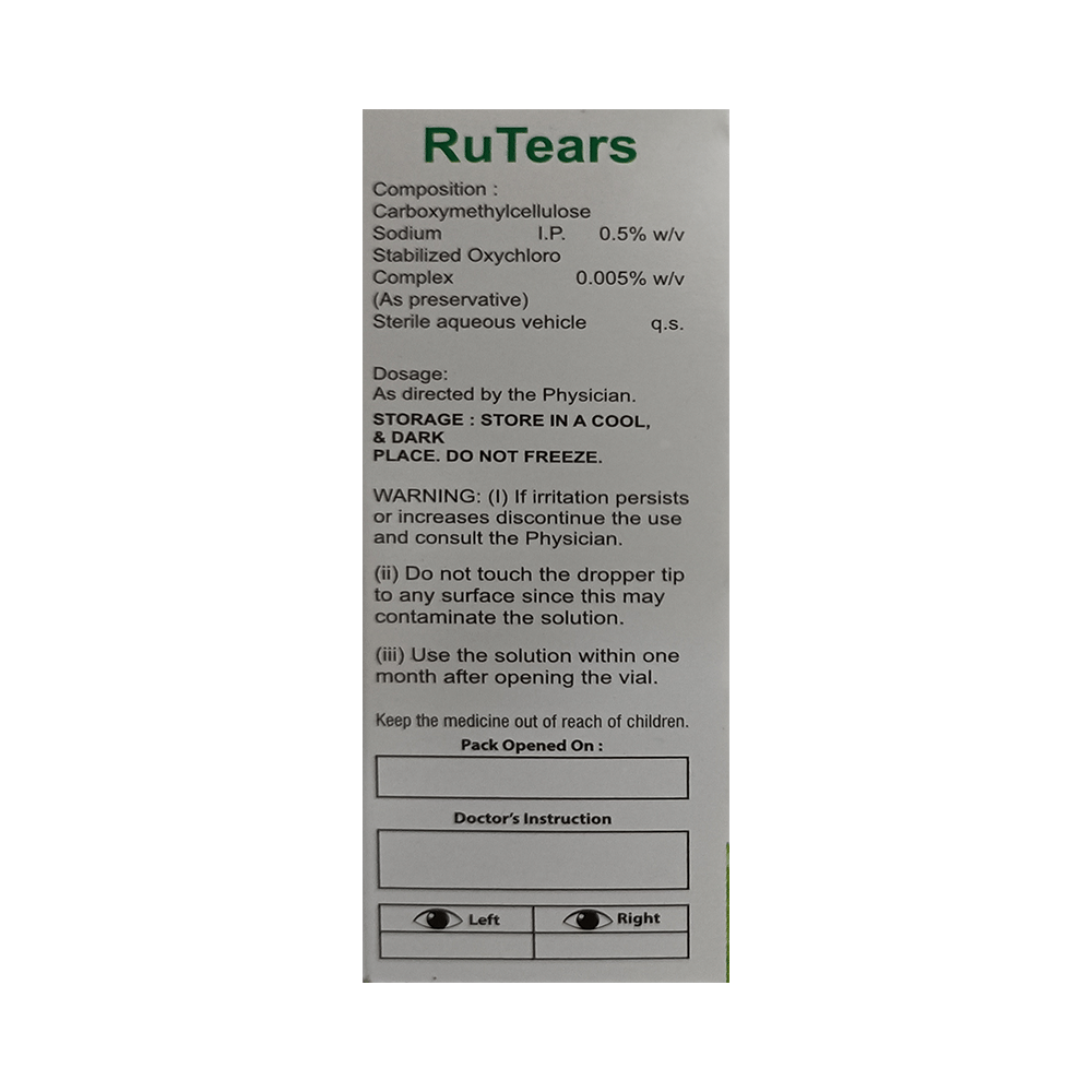 Ru Tears Eye Drop - Image 2