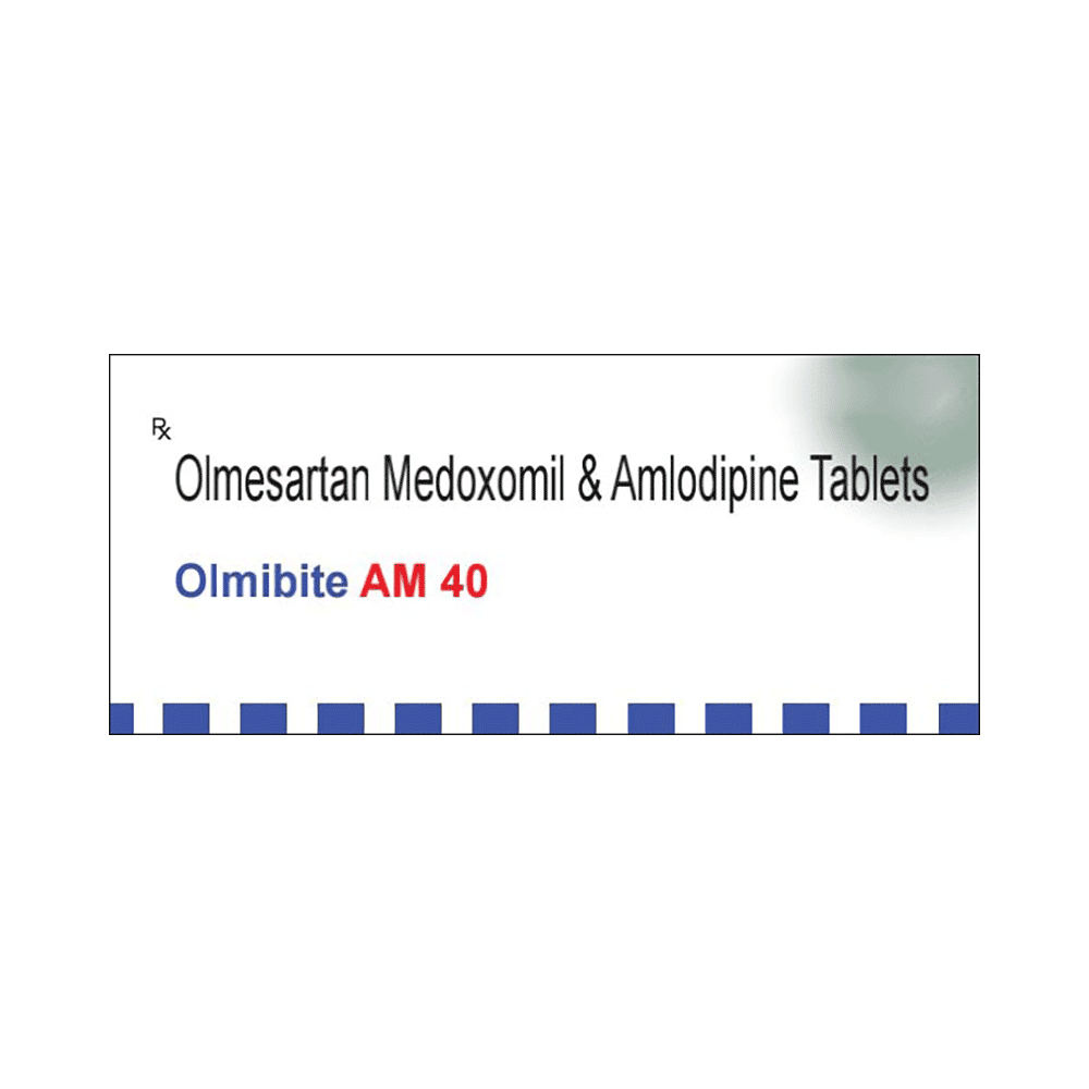 Olmibite AM 40 Tablet - Image 1