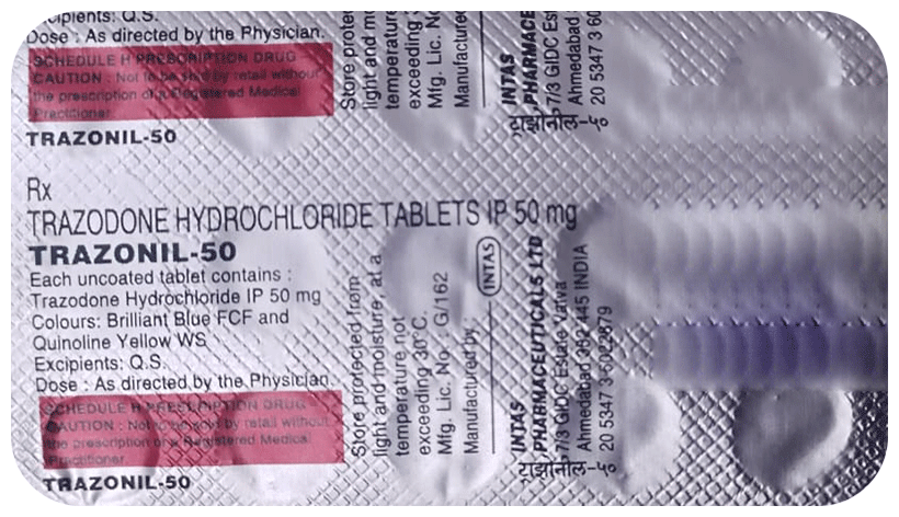 Trazonil 50 Tablet - Image 3