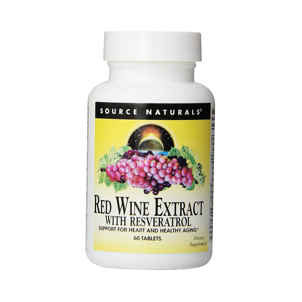 Source Naturals Red Wine Extract with Resveratrol Tablet - Image 1