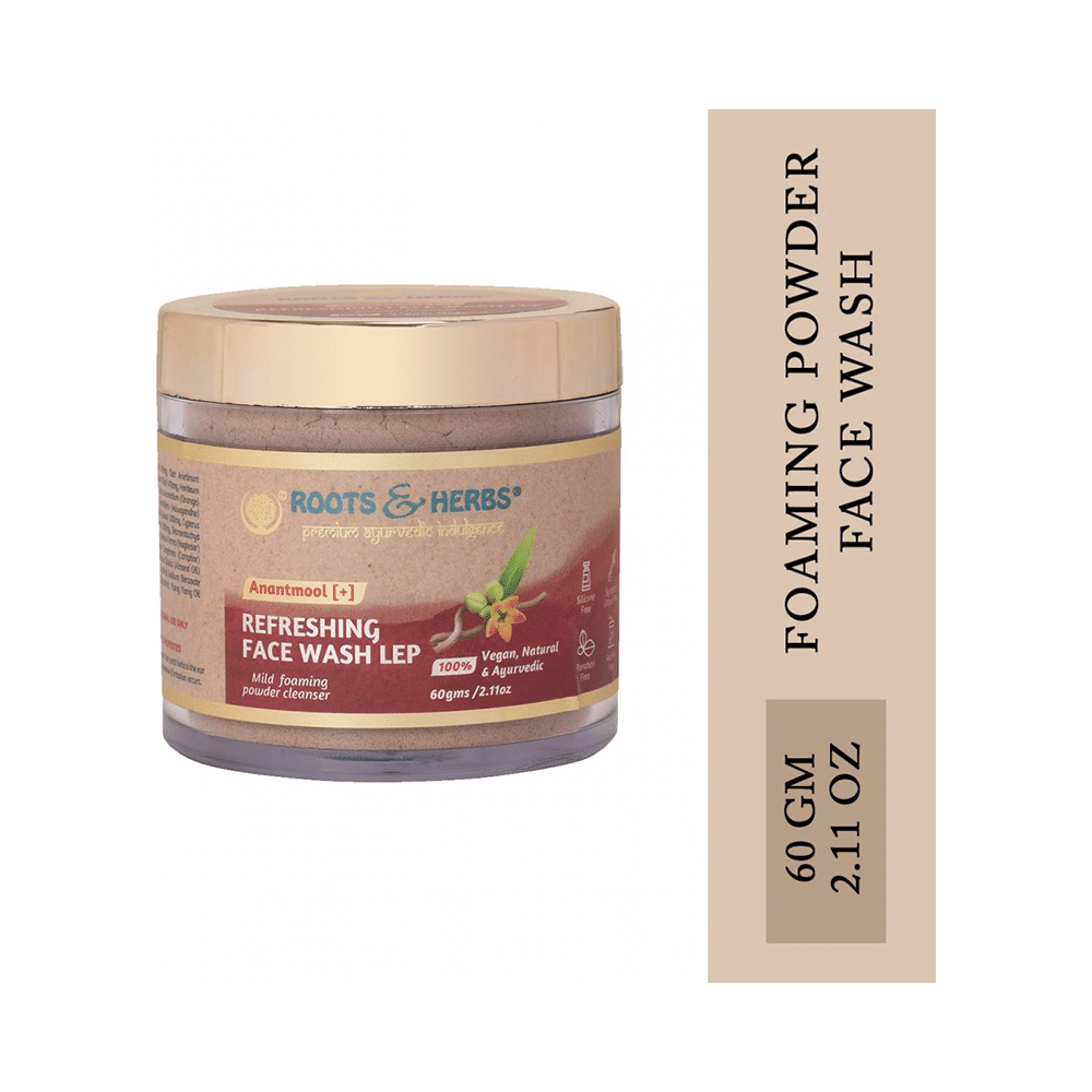 Roots and Herbs Anantmool Refreshing Face Wash Lep - Image 3