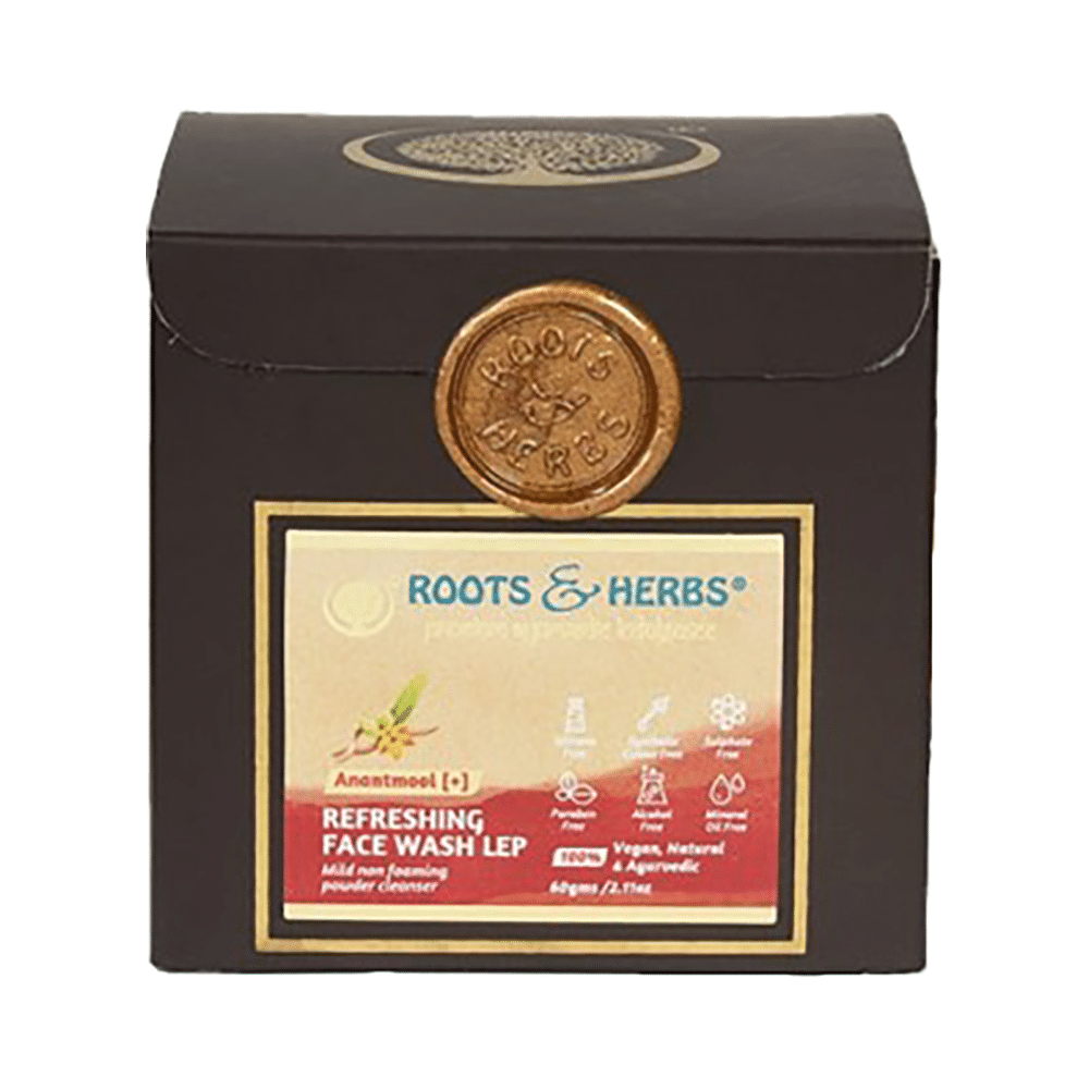Roots and Herbs Anantmool Refreshing Face Wash Lep - Image 1