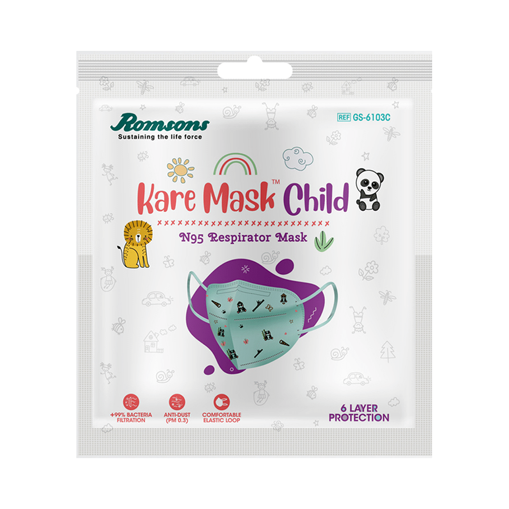 Romsons Kare Mask Child N95 Respirators Mask - Image 2