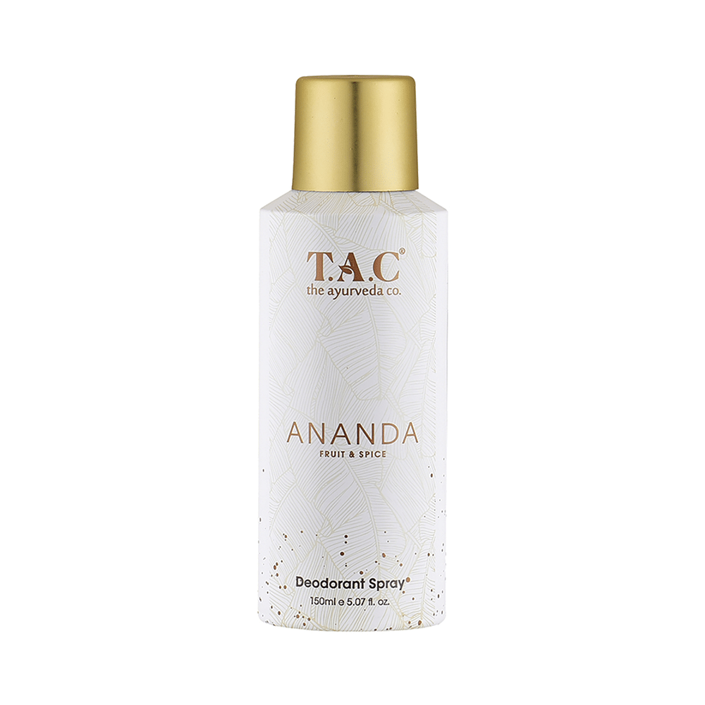 TAC The Ayurveda Co. Ananda Deodorant Spray Fruit & Spice - Image 1