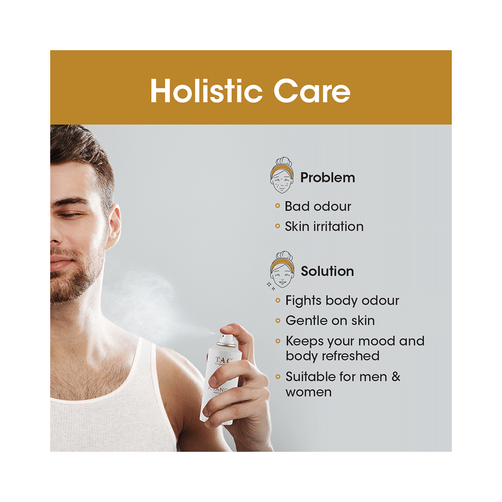 TAC The Ayurveda Co. Ananda Deodorant Spray Fruit & Spice - Image 4