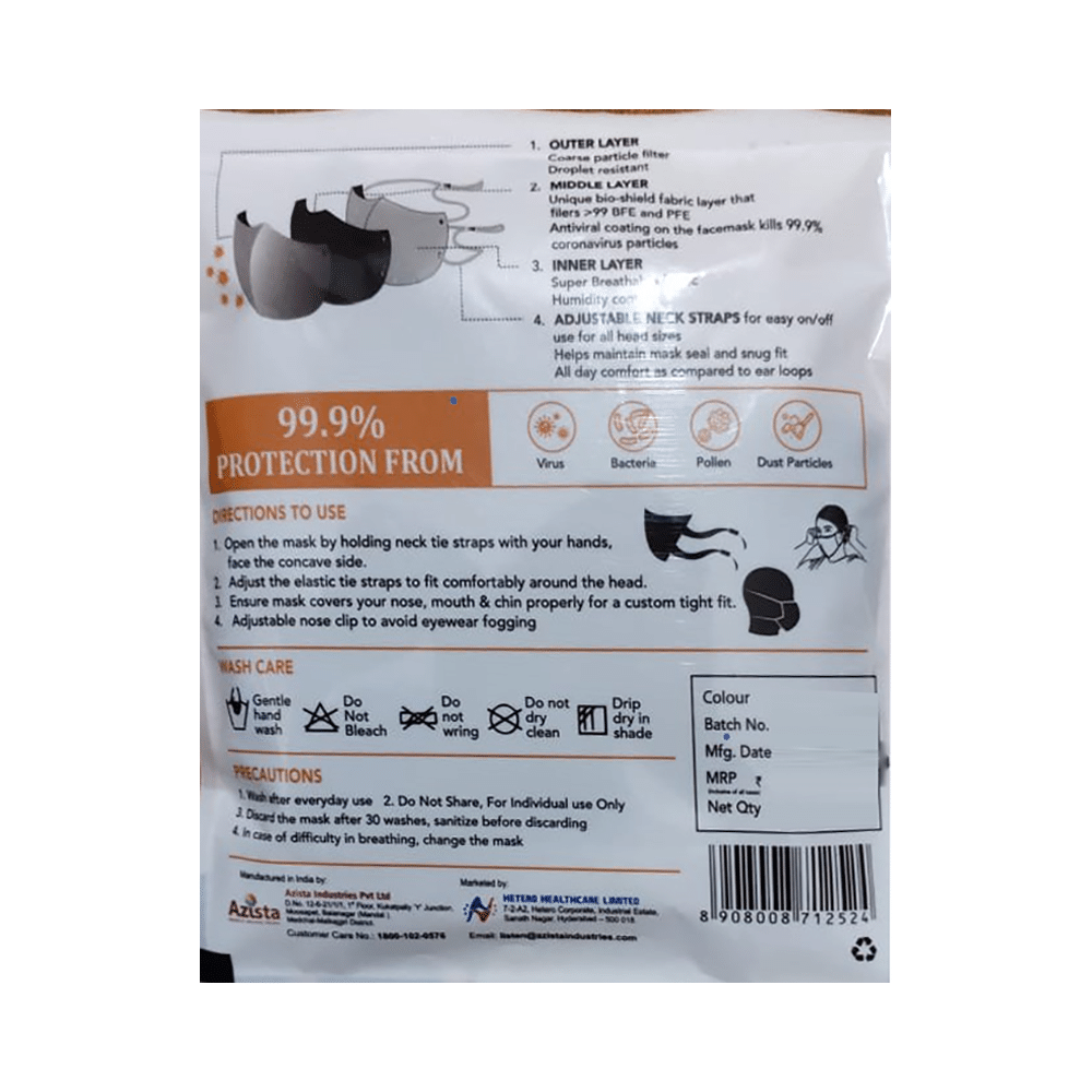 Defend99 Self Sanitizing 99% Filtration Reusable Mask - Image 2