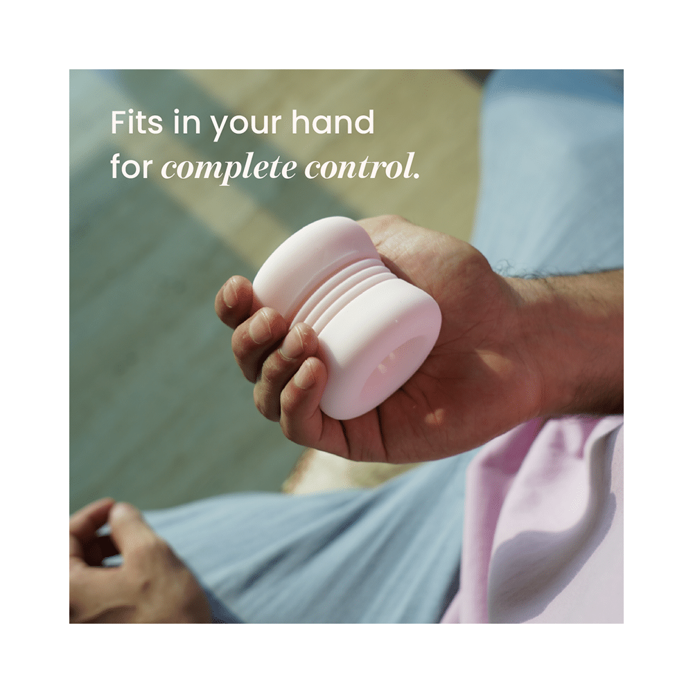 MyMuse Jack Non- Electric Ribbed Waterproof Stroker  Wavy Suede - Image 5