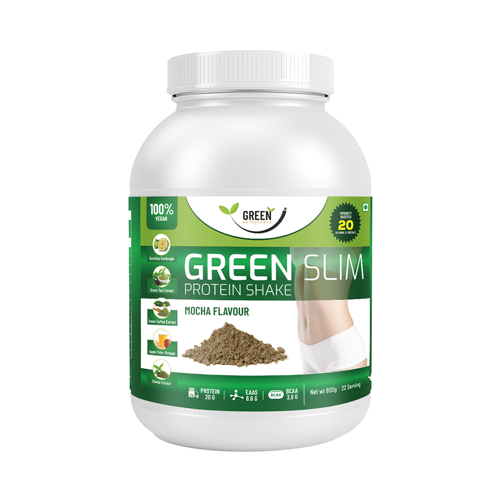 Green Nutripower Green Slim Protein Shake Mocha