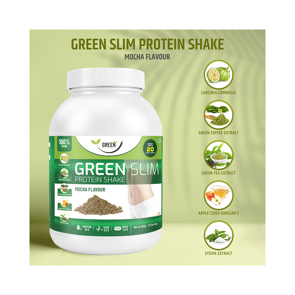 Green Nutripower Green Slim Protein Shake Mocha - Image 5