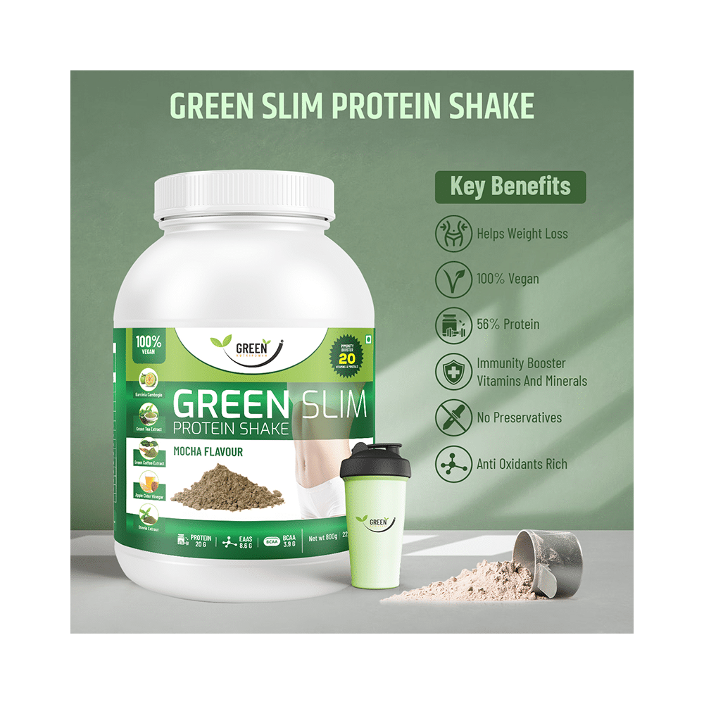 Green Nutripower Green Slim Protein Shake Mocha - Image 4