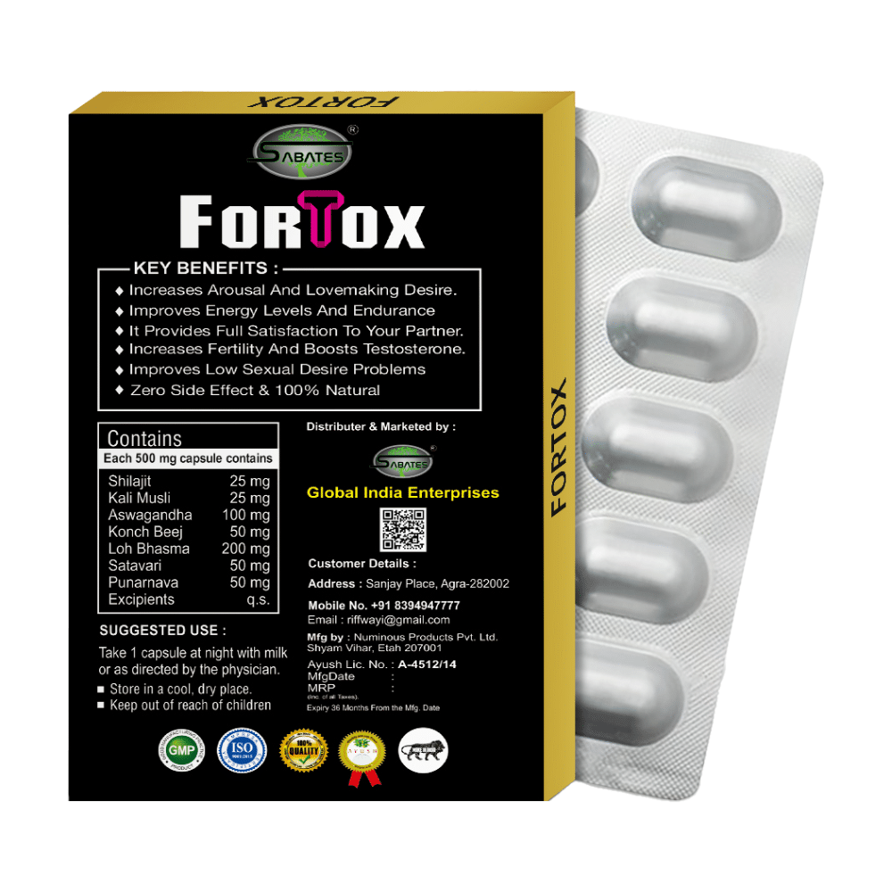 Sabates Fortox Capsule - Image 2