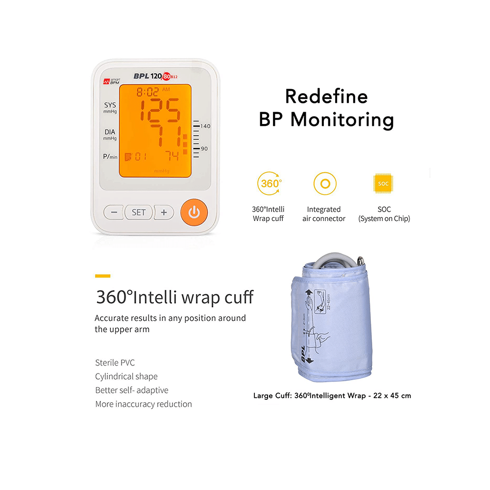 BPL 120/80 B12 Blood Pressure Monitor - Image 5