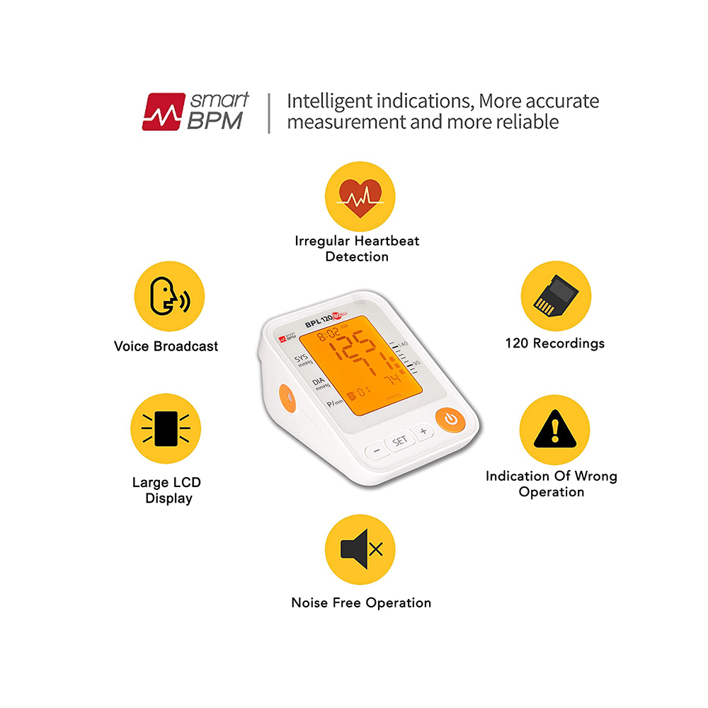 BPL 120/80 B12 Blood Pressure Monitor - Image 4