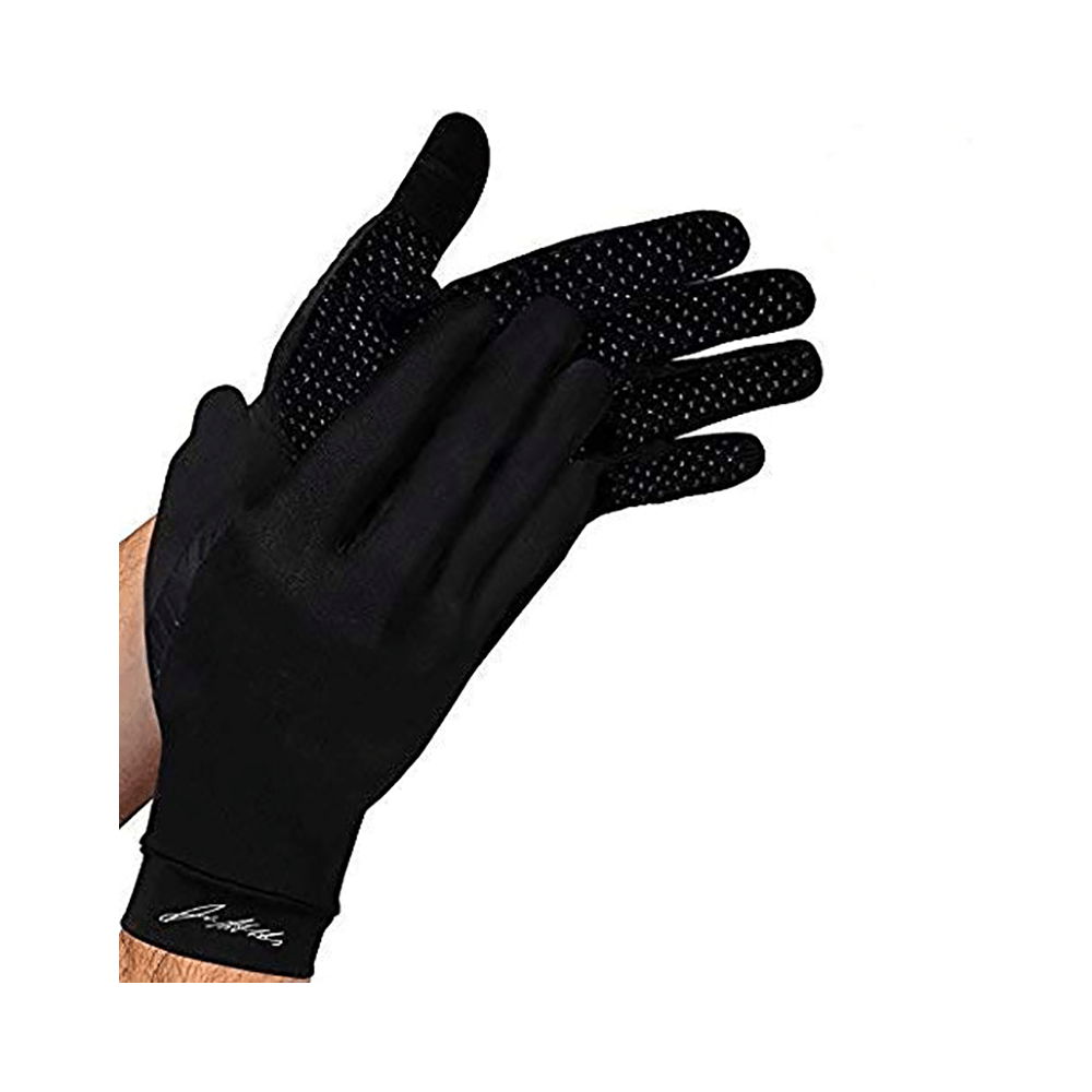 Dr. Arthritis Doctor Developed Copper Compression Full-Length Gloves & Doctor Written Handbook Medium
