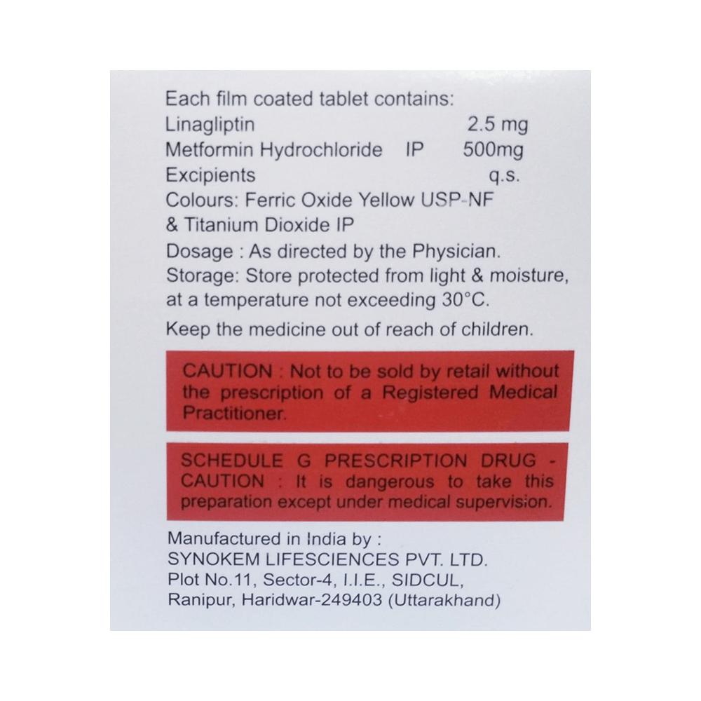 Teslina M 2.5/500 Tablet - Image 2