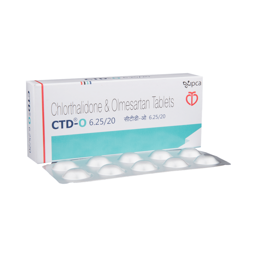 CTD-O 6.25/20 Tablet