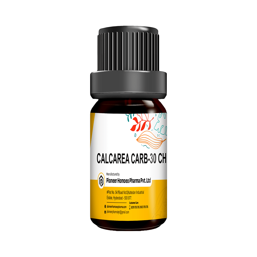 Pioneer Pharma Calcarea Carb Globules Pellet Multidose Pills 30 CH
