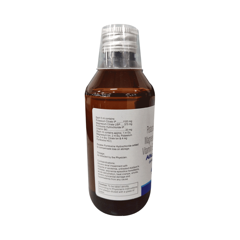 Alkaston B-6 Oral Solution with Potassium, Magnesium & Vitamin B6 | Raspberry - Image 5