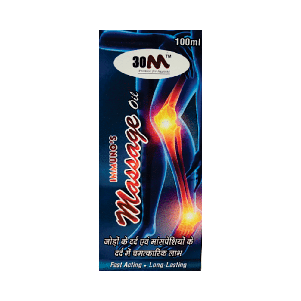 30M Immuno's Massage Oil (100ml Each) - Image 1