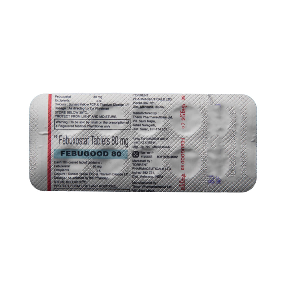 Febugood 80 Tablet - Image 4