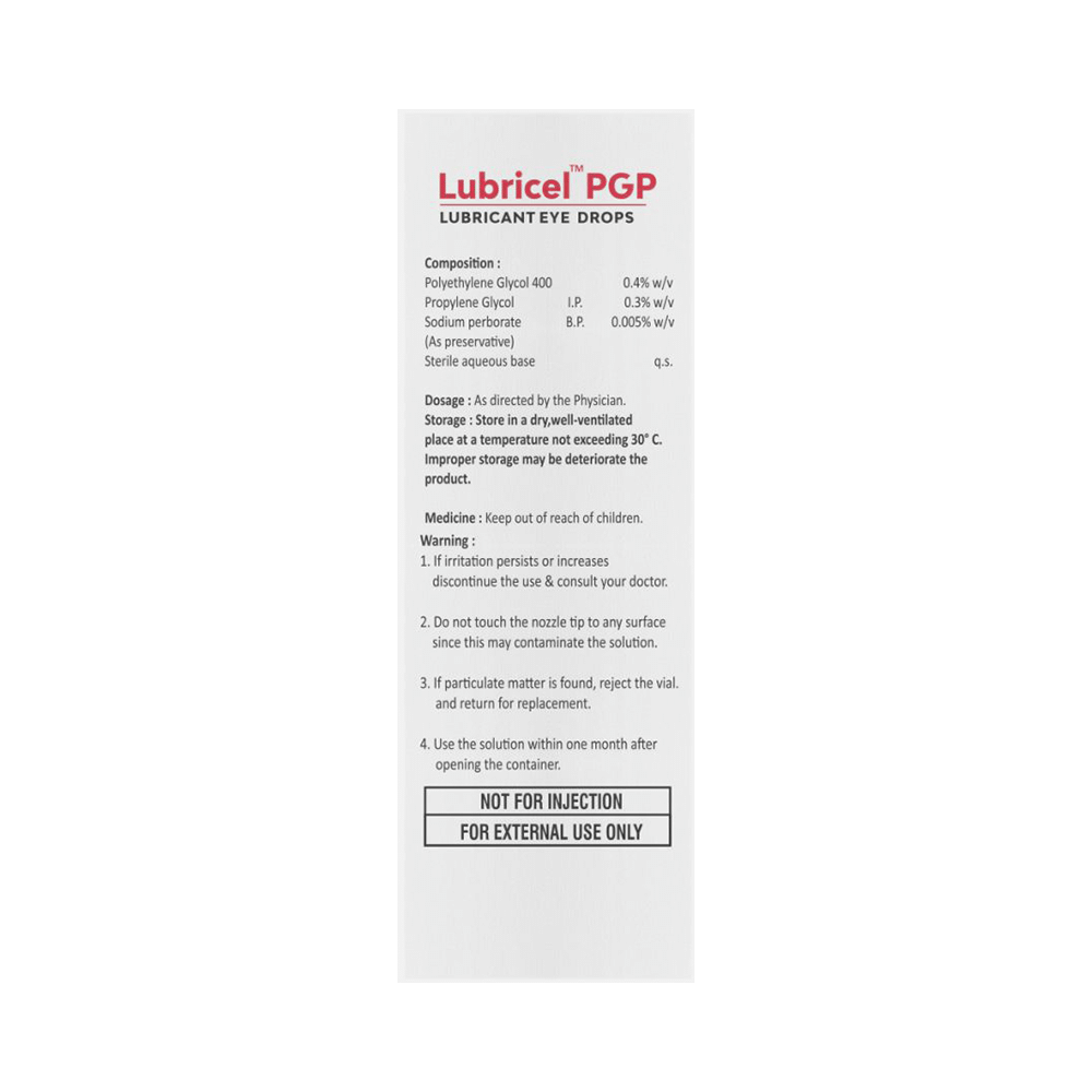 Lubricel PGP Eye Drop - Image 2